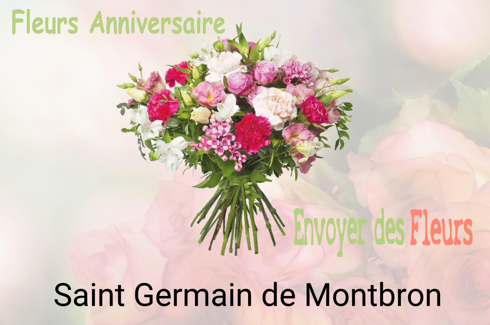 Bouquet de fleurs d’anniversaire livré à Saint-Germain-de-Montbron